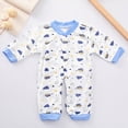 thumbnail image 6 of Ccpelsie Newborn Baby Boy Clothes Underwear Set Baby Clothes Eight Piece Set Baby Clothes Baby Products（A-Blue,0-3 Months), 6 of 9