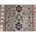 thumbnail image 2 of Kazak Gray Geometric 6X9 Handmade Wool Rug # 13658, 2 of 9
