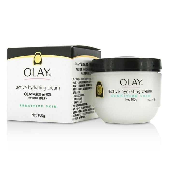 Olay - Active Hydrating Cream - For Sensitive Skin(100g/3.5oz ...