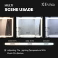 thumbnail image 5 of Eviva LED Bathroom Mirror with Lights and Anti Fog for Shower, 5 of 7