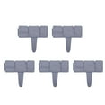 thumbnail image 2 of Aodebiao Plastic Garden Edging Fence Border Decorative Scenery Road Panel Weather Proof Flower Bed Border Landscape Edging for Lawn Pathways Driveway Patio Outdoor Decor, 2 of 5