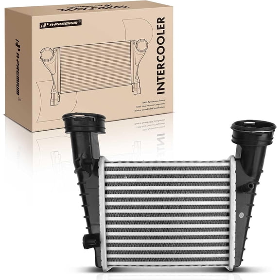 A-Premium Front Turbo Intercooler Compatible with 2004 2005 Volkswagen Passat L4 2.0L Turbocharged, with Automatic Trans