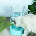 thumbnail image 5 of Pet Automatic Feeder Cat Drinking Bowl Cat Bowl Large Capacity Dog Bowl 3.8L O0, 5 of 7