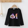 thumbnail image 5 of Gabbys Dollhouses-Sudadera fina con letras A B C para niñas, ropa para niños, camisa larga, ropa para niños, invierno, Otoño, regalos, 5 of 5