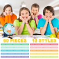thumbnail image 4 of Pulseras de goma CYCLUSIVE de 60 piezas inspiradoras para niños, 4 of 7