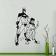 thumbnail image 1 of Adhesivo de pared Batman y Robin para decoración de habitación infantil, 1 of 1