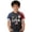 Grey, variant on Toddler American Flag Tshirt Boys Girls 4th of July Outfits Tee USA Short Seleve(Navy,12-13Years)