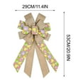 thumbnail image 3 of Wzzjkit Pattern Bow Decorative Pendant Colored Ribbon Garland Decorative Pendant, 3 of 5