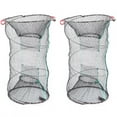 thumbnail image 1 of Fishing Accessories,2PCS Collapsible Cast Net Lobster Net Fishing Net Rapid Response, 1 of 14