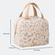 thumbnail image 2 of Lindo almuerzo para las mujeres acolchada almuerzo Bolsa Floral Mujeres Lunch Tote con bolsillo frontal Lunch Contenedor Cooler Bolsa para el Trabajo, 2 of 6