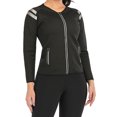 thumbnail image 2 of FUTATA Women Hot Sweat Sauna Jacket Slimmer Workout Suit Weight Loss Sauna Shirt Body Shaper, 2 of 6