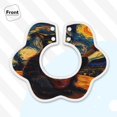 thumbnail image 3 of Hirioo Starry Night Cat Guitarist for Baby Cotton Petal Bib Drool Bibs for Baby Boy Unisex, 3 of 9