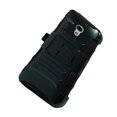thumbnail image 2 of for 5.5" Alcatel OneTouch POP 3 FLINT Pixi Glory Case Belt Clip Holster Phone Case 2 Kick Stands Hybrid Armor Shock Bumper Cover Black, 2 of 4