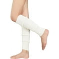 thumbnail image 2 of Knitted Winter Leg Sleeves Warmer for Women Girls, 80s Ribbed Leg Warmer for Neon Party Knitted Fall Winter Leg Socks, 2 of 4