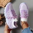 thumbnail image 5 of YOUYEDIAN Orthopedic Dress Shoes for Women Arch Support Non Slip Slip on Nurse Shoes Wide Width Mesh Stretch House Shoes Comfort 2026 New Orthopedic Shoes (Purple), 5 of 6
