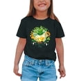 thumbnail image 4 of WEAIXIMIUNG Filles sous-Vêtements Garçons Filles T-Shirts à Manches Courtes Col Rond Doux Imprimés Hauts pour Enfants, 4 of 5