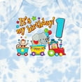 thumbnail image 4 of Inktastic It's My Birthday Circus Train 1st Birthday Boys or Girls Baby Bodysuit, 4 of 5