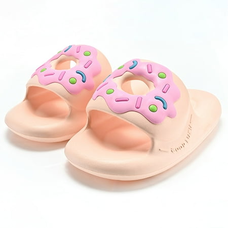 

Cathalem Womens down Slippers Size 11 Fashion Four Seasons Women Slippers Flat Soles Thick Soles Non Novelty Slippers for Women Pink 6.5