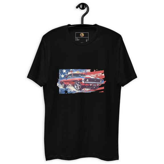 'Make Classic Cars Great Again' Short Sleeve T-shirt (Black, XS)