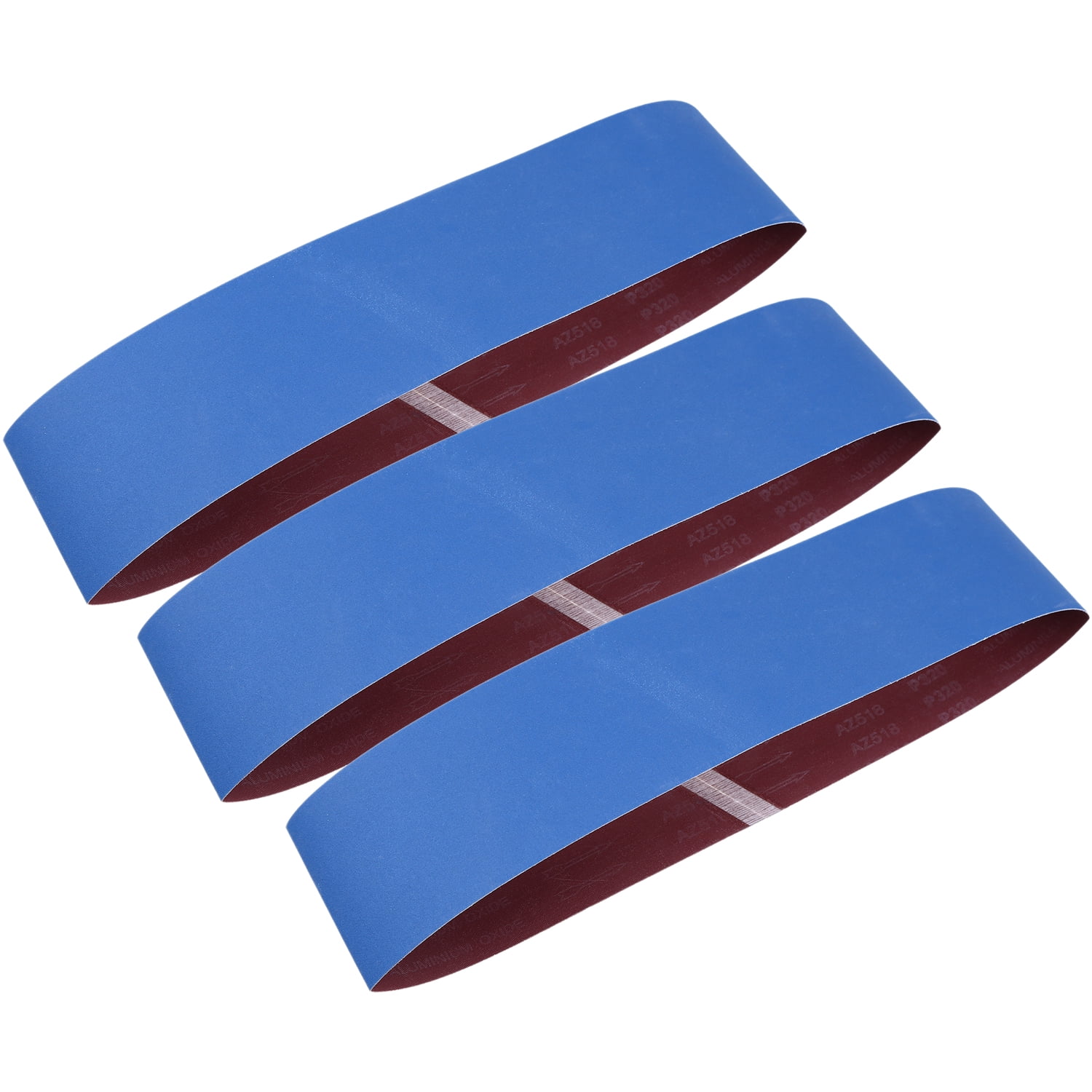 4 x 36 Inch Sanding Belts, 320 Grit Aluminum Oxide Sander Belt, Premium