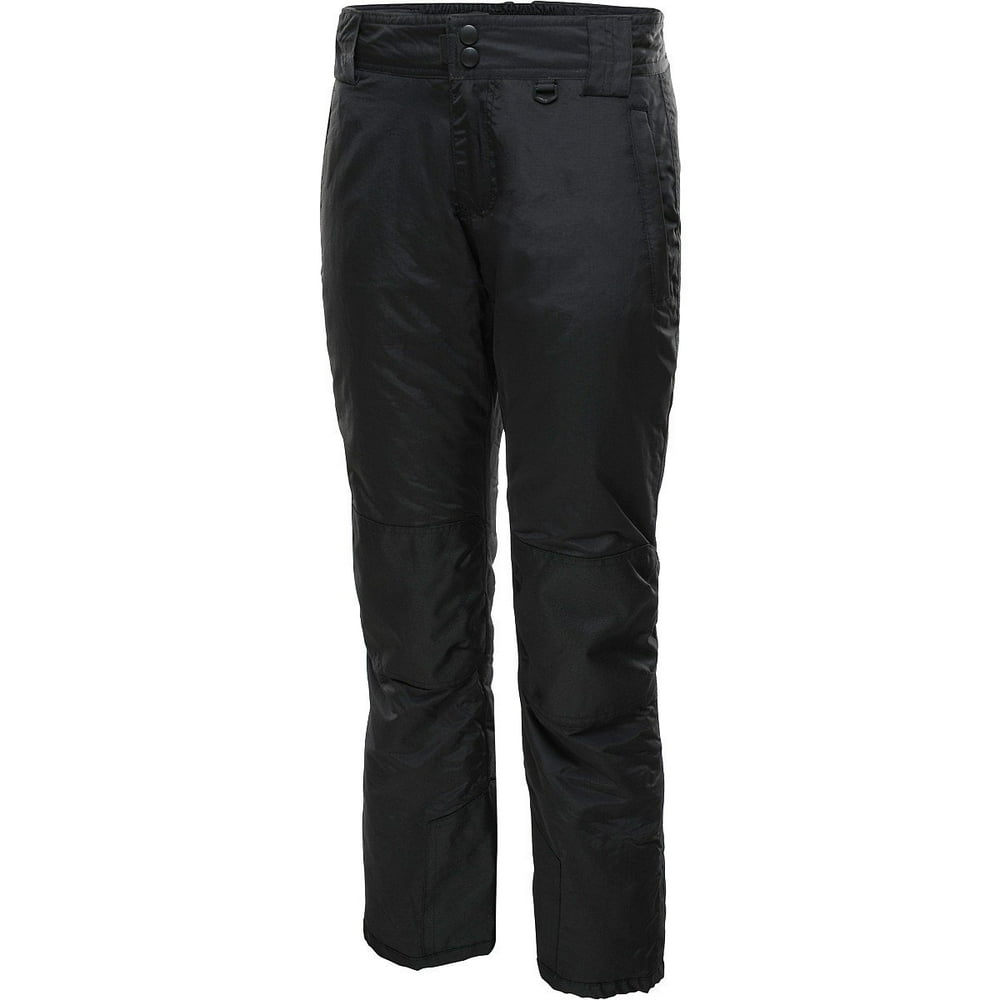 Slalom Slalom Women's Insulated PullOn Snow Pant Black Walmart