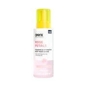 (2 pack) ONYX Professional Foaming & Hydrating Body Wash Shake, Rose Petals, 16.2 fl oz