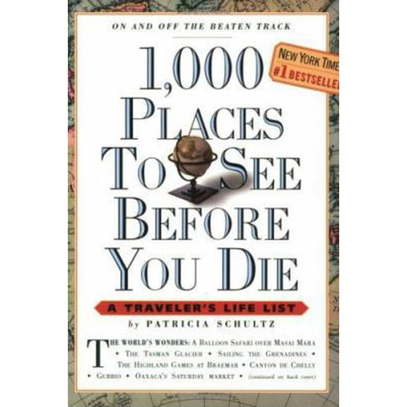 Pre-Owned 1,000 Places to See Before You Die: A Traveler's Life List by Patricia Schultz (Paperback) ,Travel / General,English