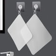 thumbnail image 4 of Ounissouiy RecabLeght ducha suelo fregadero desagüe cocina alcantarillado tapa silicona sellado colador baño tapón filtro baño accesorio Juegos de accesorios de baño Blanco transparente, 4 of 6