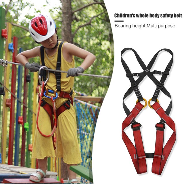 Cinturón de seguridad para niños Protector de arnés de escalada en roca para exteriores de cuerpo completo (L) Ndcxsfigh Nuevos Originales