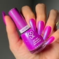 thumbnail image 4 of Salon Perfect Neon Nail Polish, 459 Slayberry, 0.5 fl oz, 4 of 7