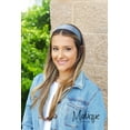 thumbnail image 5 of Motique Accessories Gray 2 inch Wide Satin Hard Headband with No Teeth Head Band for Women and Girls, 5 of 5