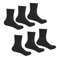 thumbnail image 5 of 3 Pair Extra Loose Ankle Socks Not Binding Wide Top Stretched Cotton Socks for Women Mens, 5 of 8