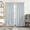 Silver, variant on Peri Window Curtain Panels with Tulip Tab Top, White, 52" x 63"