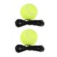 thumbnail image 1 of Uxcell Pelota de Tenis de Entrenamiento con Cuerda Herramienta de Entrenamiento de Tenis en Solitario, Amarillo 2Pcs, 1 of 6