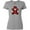 AC-Heather Grey, variant on Inktastic Buffalo Plaid Gingerbread Man Women's T-Shirt