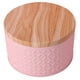 thumbnail image 1 of Caja de panadería de hierro rosa con tapa para hornear postres, galletas, dulces y bocadillos., 1 of 8