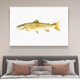 thumbnail image 4 of Póster de lienzo con pintura de peces, decoración de dormitorio, paisaje deportivo, decoración de oficina, regalo, estilo marco, 20 x 30 cm, 4 of 8