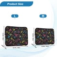 thumbnail image 4 of FORMRS 13-13.3 inch Laptop Sleeve Case Soft Carrying Quilted Computer Bag Cover, Black Neon Lightning, 4 of 7