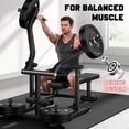 thumbnail image 4 of MITONOS Chest Press Machine,Weight Bench Press Machine with Independent Converging Arms,Adjustable Flat Incline Bench Press for Chest,AB Workout Home Gym Equipment(BLACK), 4 of 10