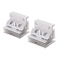 thumbnail image 2 of Hotend Heatsink Cooling Block, 2 Pcs Aluminum Alloy Precise Fit Prevent Overheating 3D Printer Hotend Heatsink  for K1 Maximum, 2 of 7
