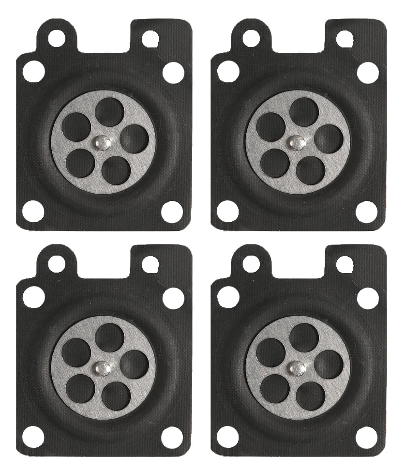 Walbro Carburetor 4 Pack OEM Replacement Diaphragm Assembly Metering