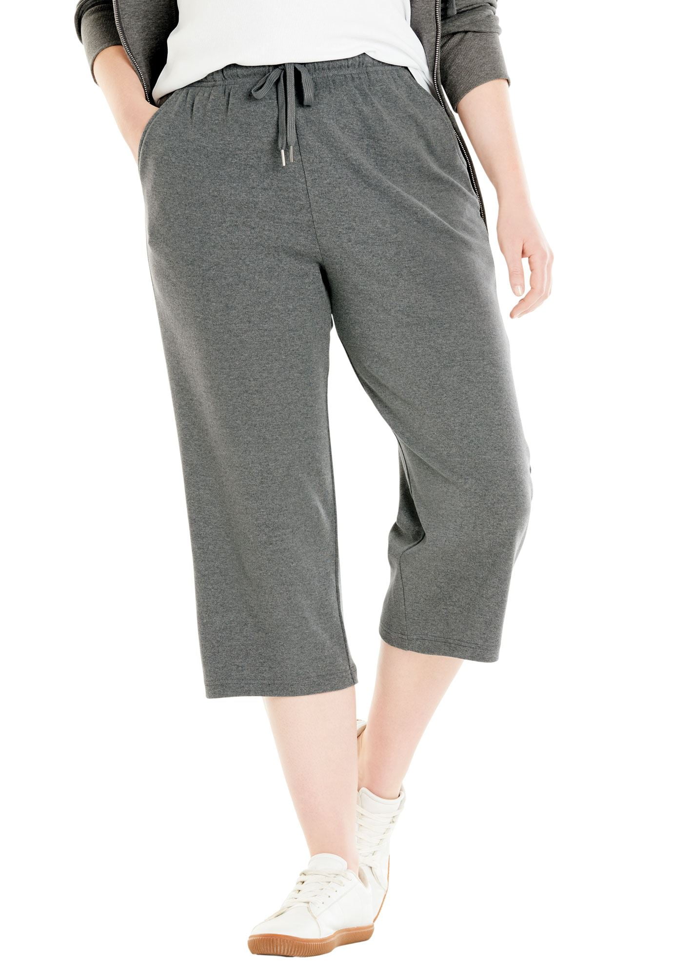 plus size capri jogger pants