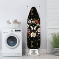 thumbnail image 3 of HELLHERO Floral Butterfly Ironing Board Cover, 15 x 54 Heavy Duty Iron Board Covers Standard Size Padding Decorative Covers for Most Iron Boards Ironing Pad Cover, 3 of 5