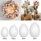 thumbnail image 3 of Kit de manualidades para huevos de Pascua, juguetes para pintar, huevos blancos vacíos, decoración colgante para 50 80 100 120 mm 50x, 3 of 8