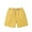 Yellow, variant on XXWXYD Kids Cotton Linen Shorts Boys Girls Sport Shorts Casual Summer Drawstring Waist Adjustable Beach Bermud𝖺 Knee Length Shorts Pants Comfortable Breathable Lightweight Shorts