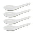 thumbnail image 5 of Elegant Ceramic Soup Spoon Set, Long Handle, Durable Porcelain For Ramen, Dumplings  Daily Use, 5 of 6
