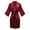 Red, variant on TIMIFIS Women's Short Silky Robes Bridesmaid Bride Party Satin Robes Sleepwear Plus Size Wedding Bridal Party Loungewear Dressing Gowns with 3/4 Sleeve - Spring/Summer