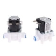thumbnail image 2 of 1PC Inlet Solenoid Valve 12V/24V Pure Water Machine, Water Purifier, Reverse Osmosis 2-point Quick Connect Valve Switch, 2 of 5