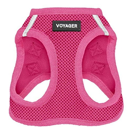 UPC: 0842637111632 | Voyager Step-in Air – All Weather Mesh Harness by Best Pet Supplies – Fuchsia Small