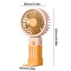 thumbnail image 3 of Ventilador portátil de mano | Recargable por USB y ultrasilencioso | Mini ventilador personal para estudiantes, viajes y uso al aire libre | Diseño compacto y ligero, 3 of 6
